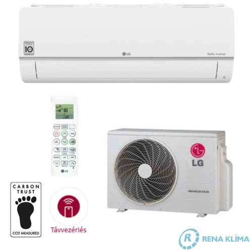 LG SILENCE PLUS Klíma PC12SK 3,5 kW Okos otthon vezérlés Gyors hűtés Energiatakarékosság Dual Inverter